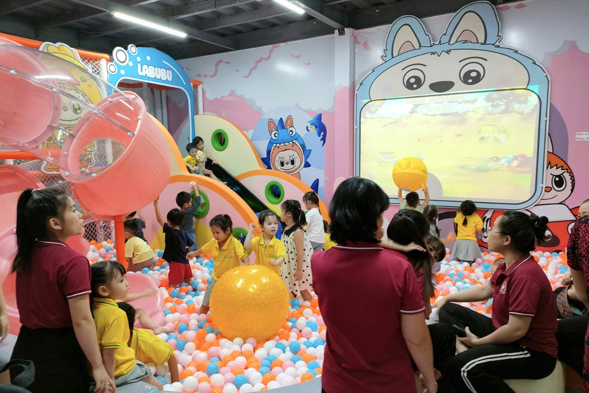 Khu vui chơi trẻ em quận 2 - Labubu Kids (tầng 1)