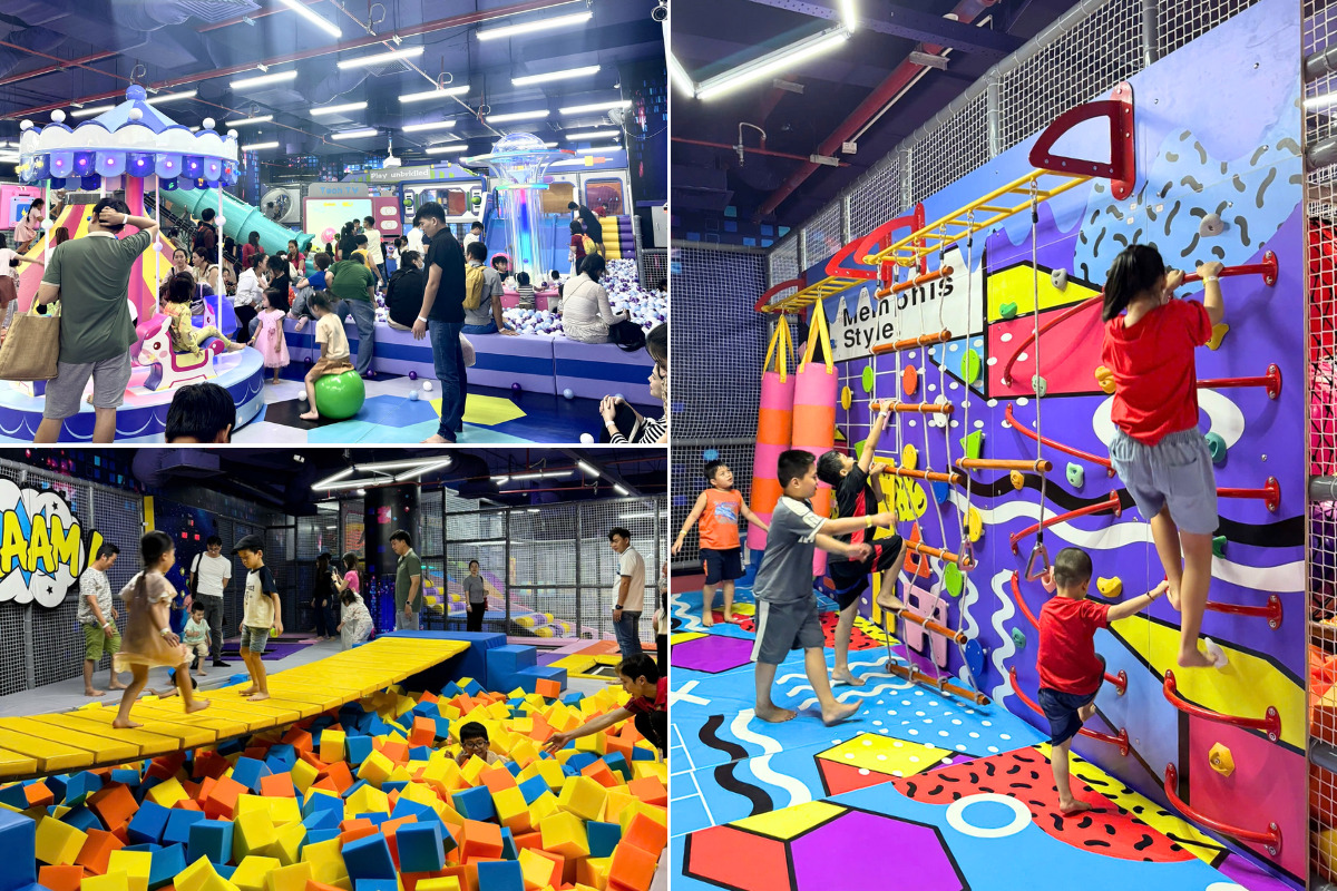 Siêu thị có khu vui chơi trẻ em - Rainbow Fun