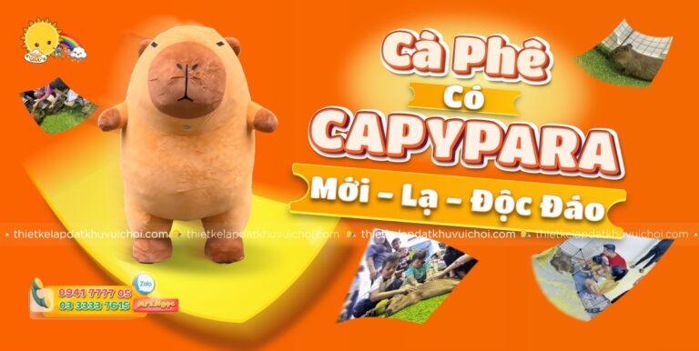 Review Cà phê có Capybara - Điểm đến check-in HOT 2024