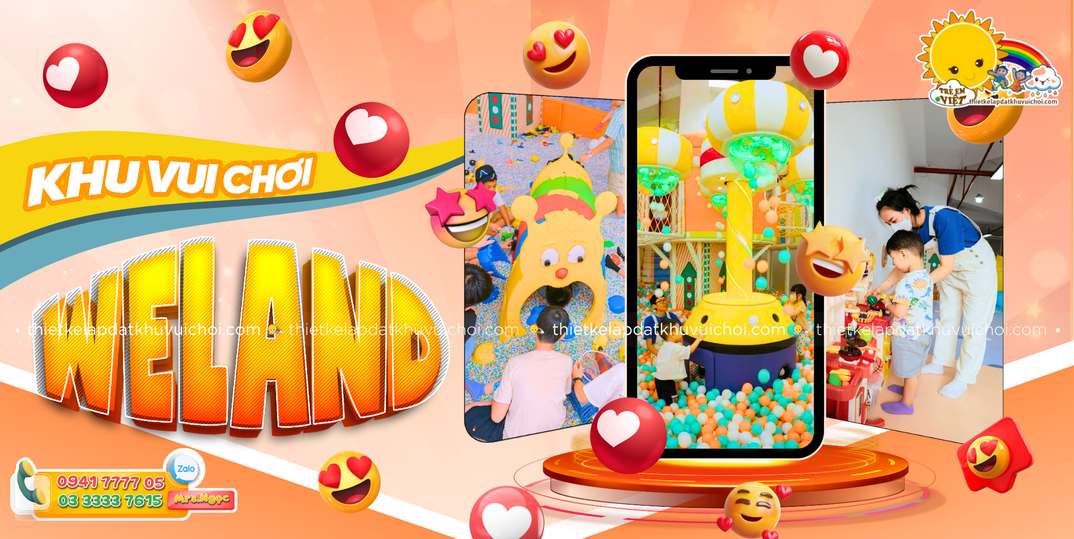 BANNER Khu vui chơi Weland