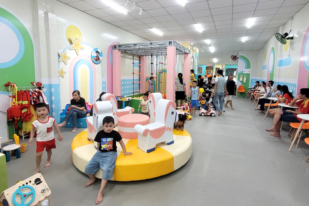 Khu Vui Chơi Bata's - Cafe kid Linh Đông