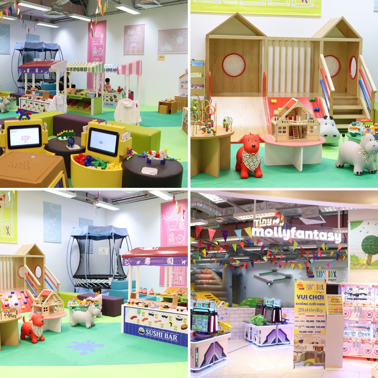 Khu Vui Choi Tre Em Kidzoona Mollyfantasy Gigamall