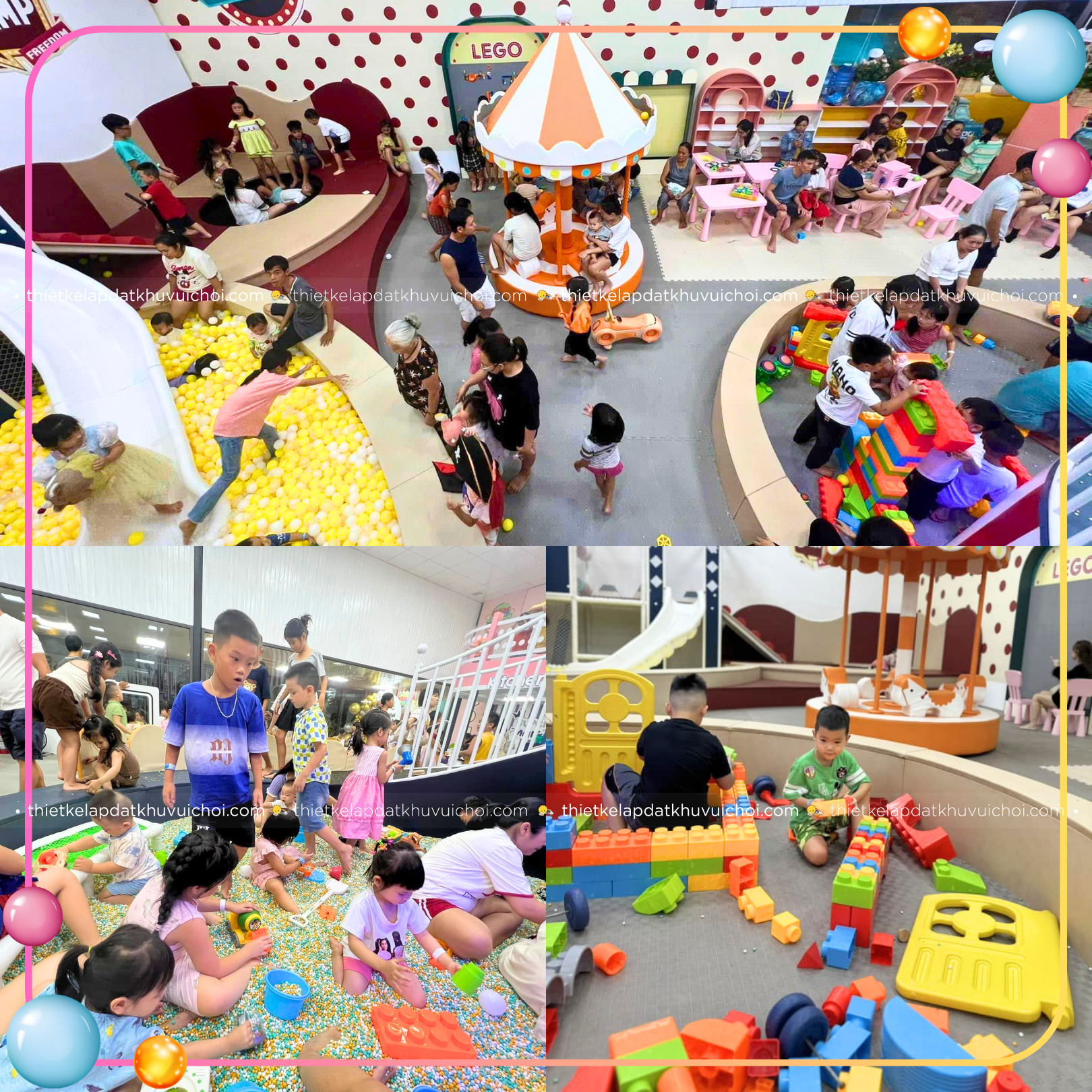 Nhiều trò chơi ở khu vui chơi New World 2