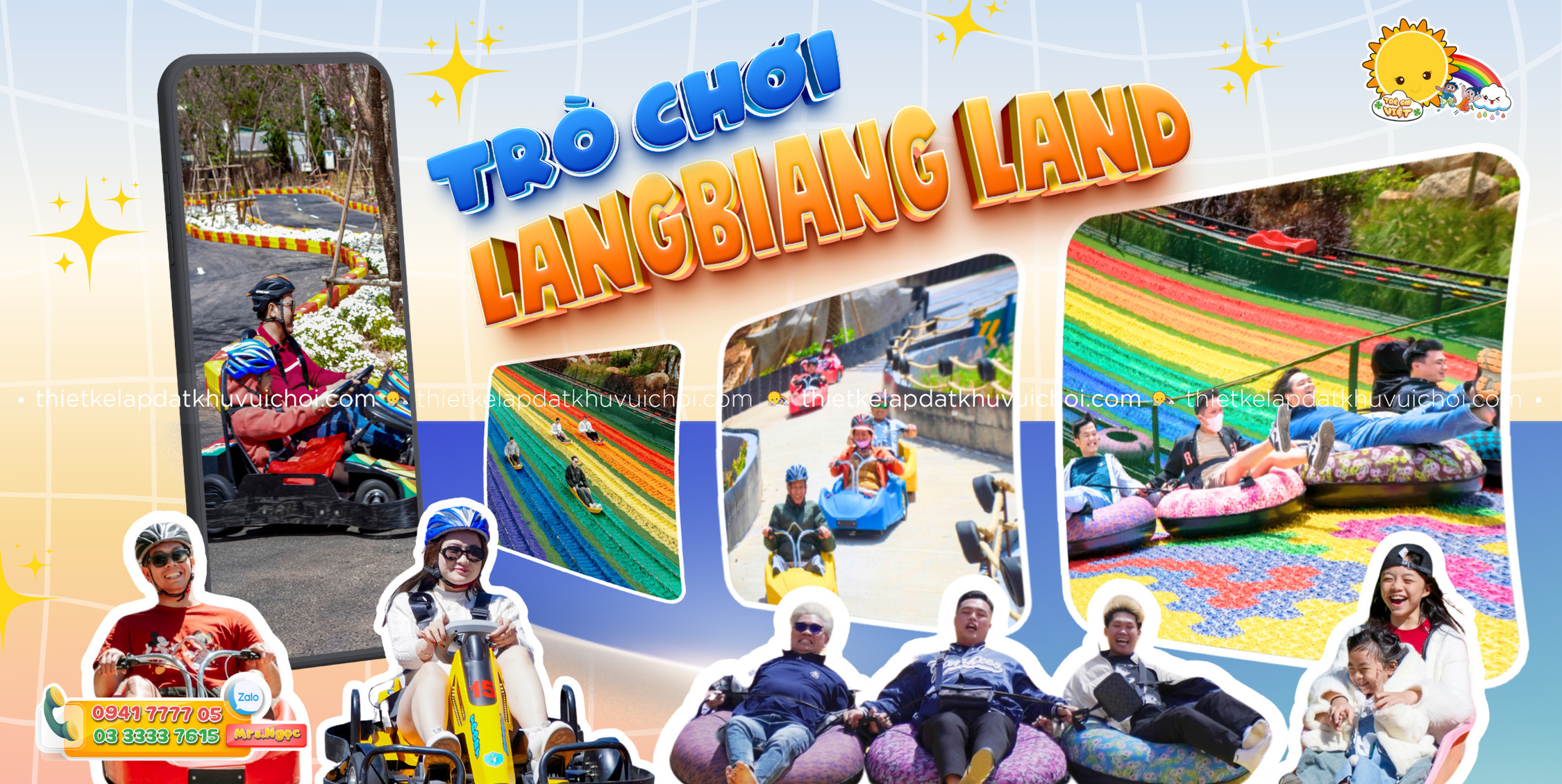Banner Trò chơi Langbiang Land
