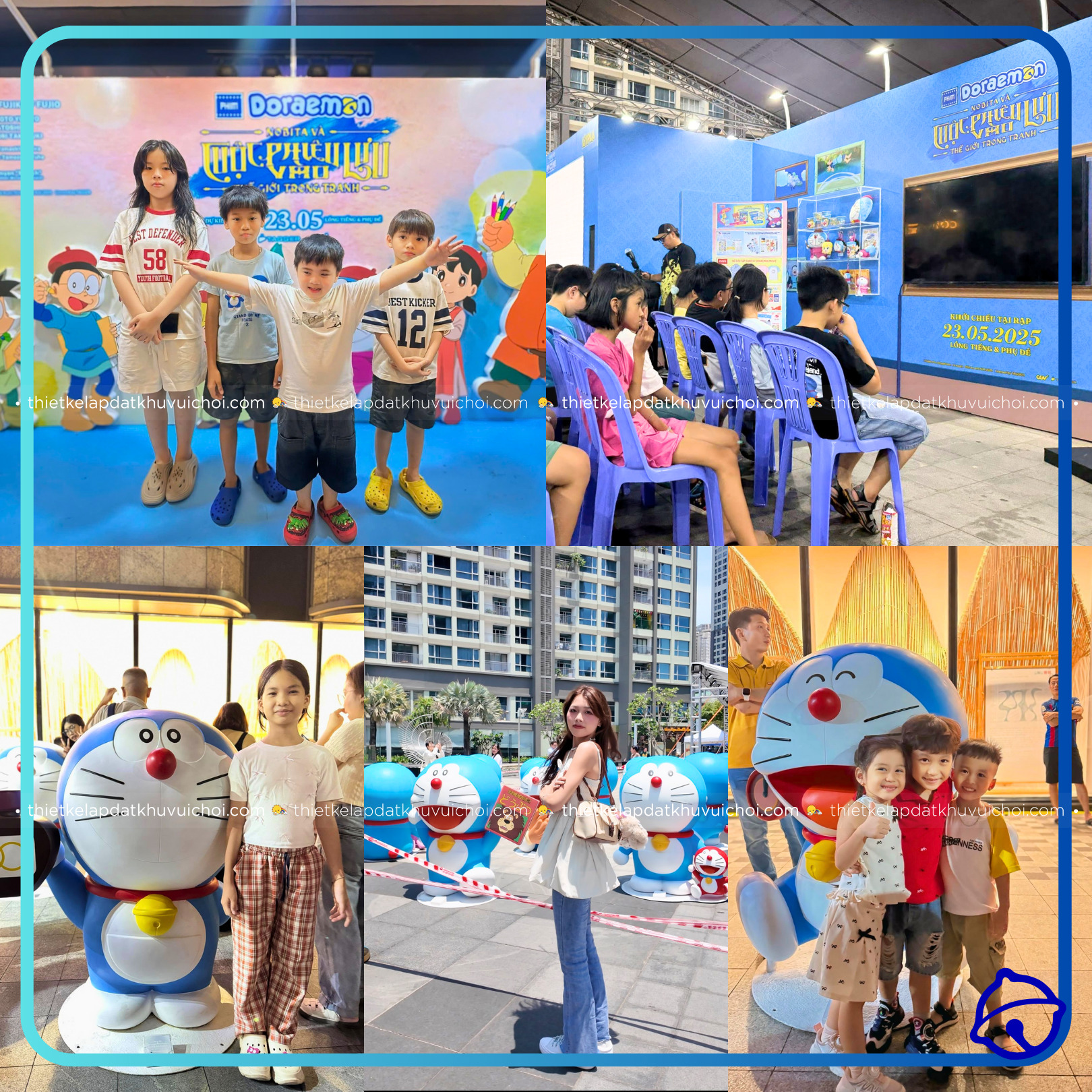 Check in cùng Doraemon