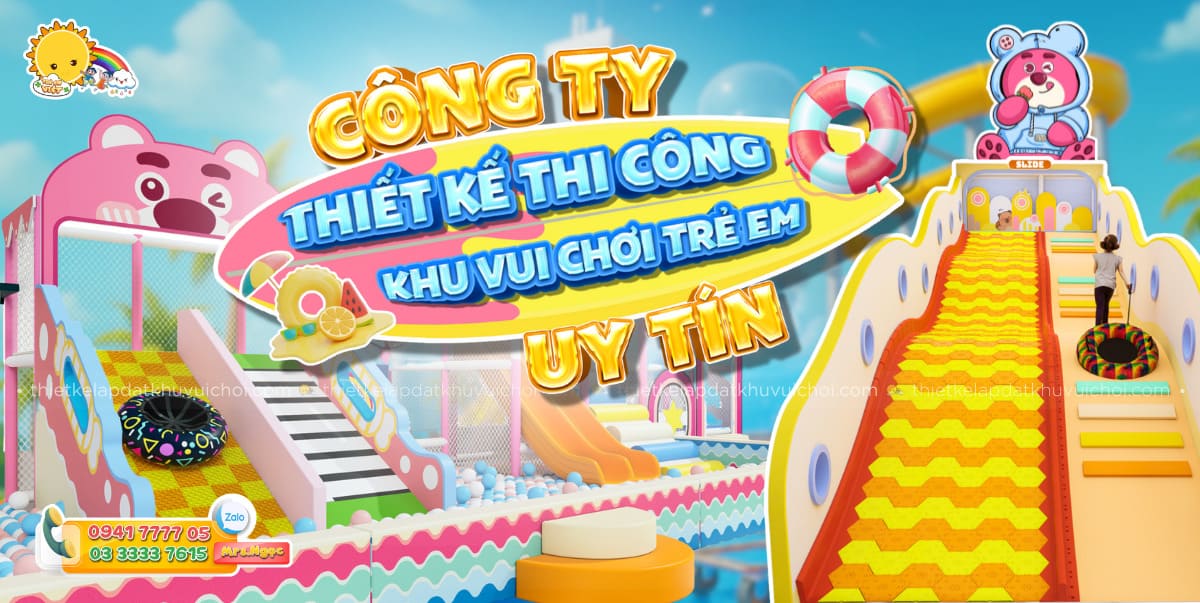 Công ty thiết kế khu vui chơi trẻ em uy tín
