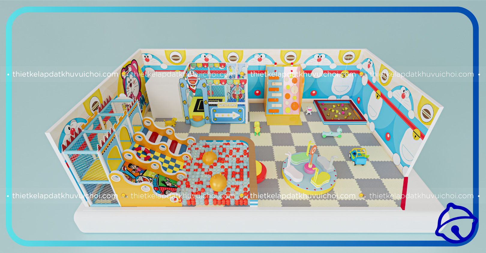 Khu vui chơi chủ đề Doraemon 3