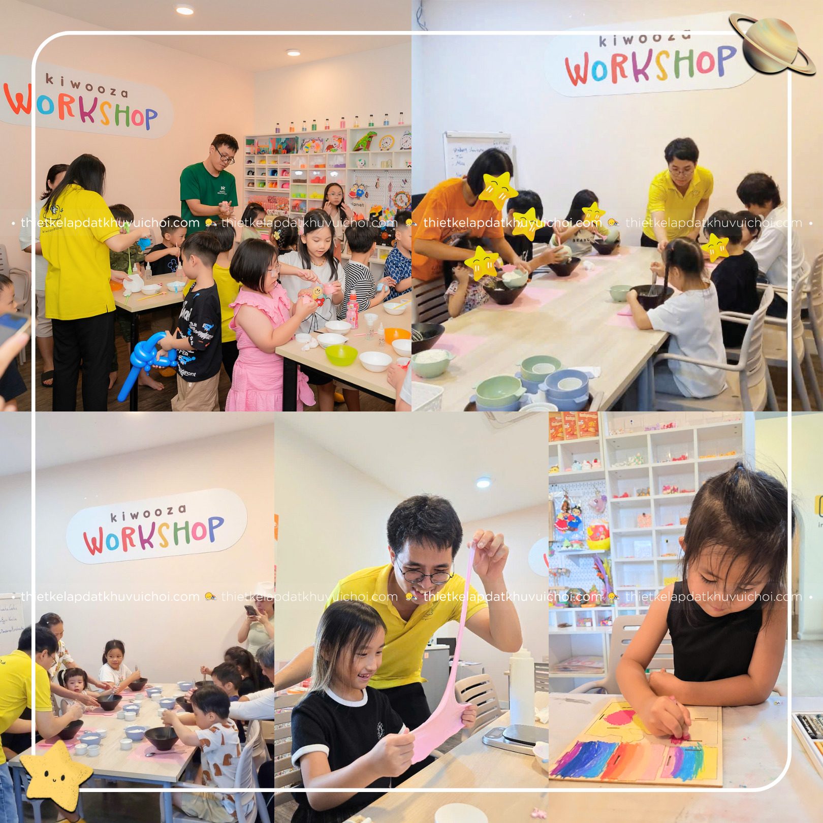 Khu workshop của Kiwooza Planet