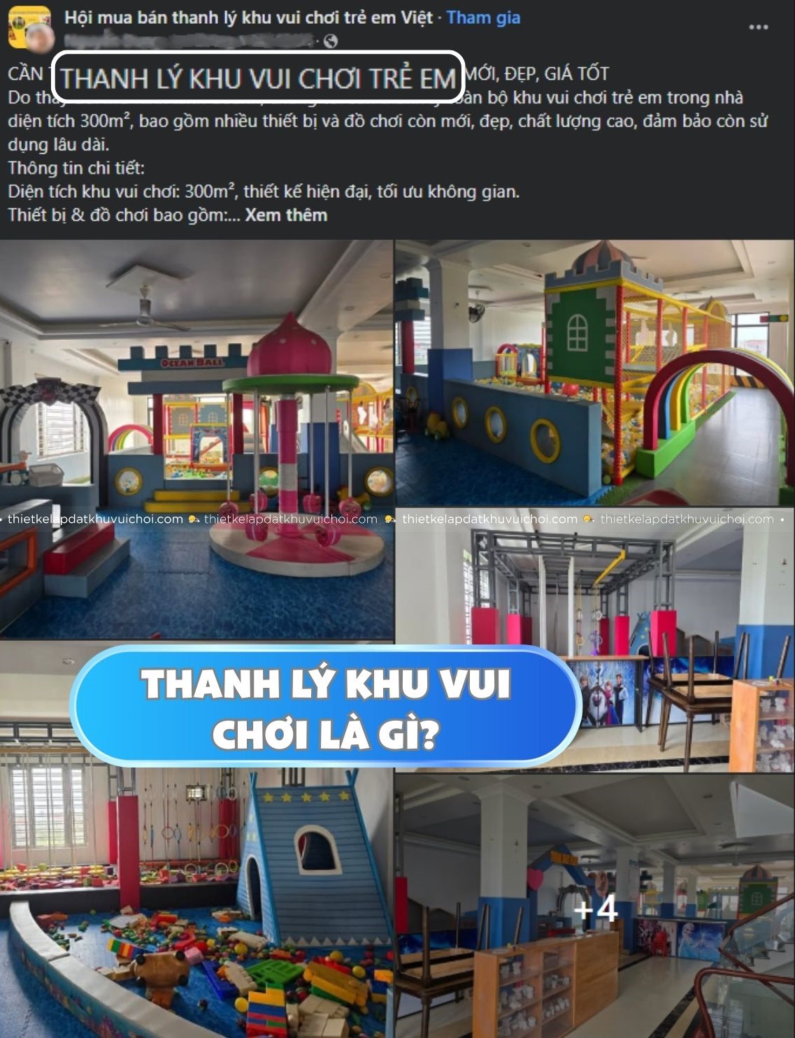 Thanh lý khu vui chơi là gì?
