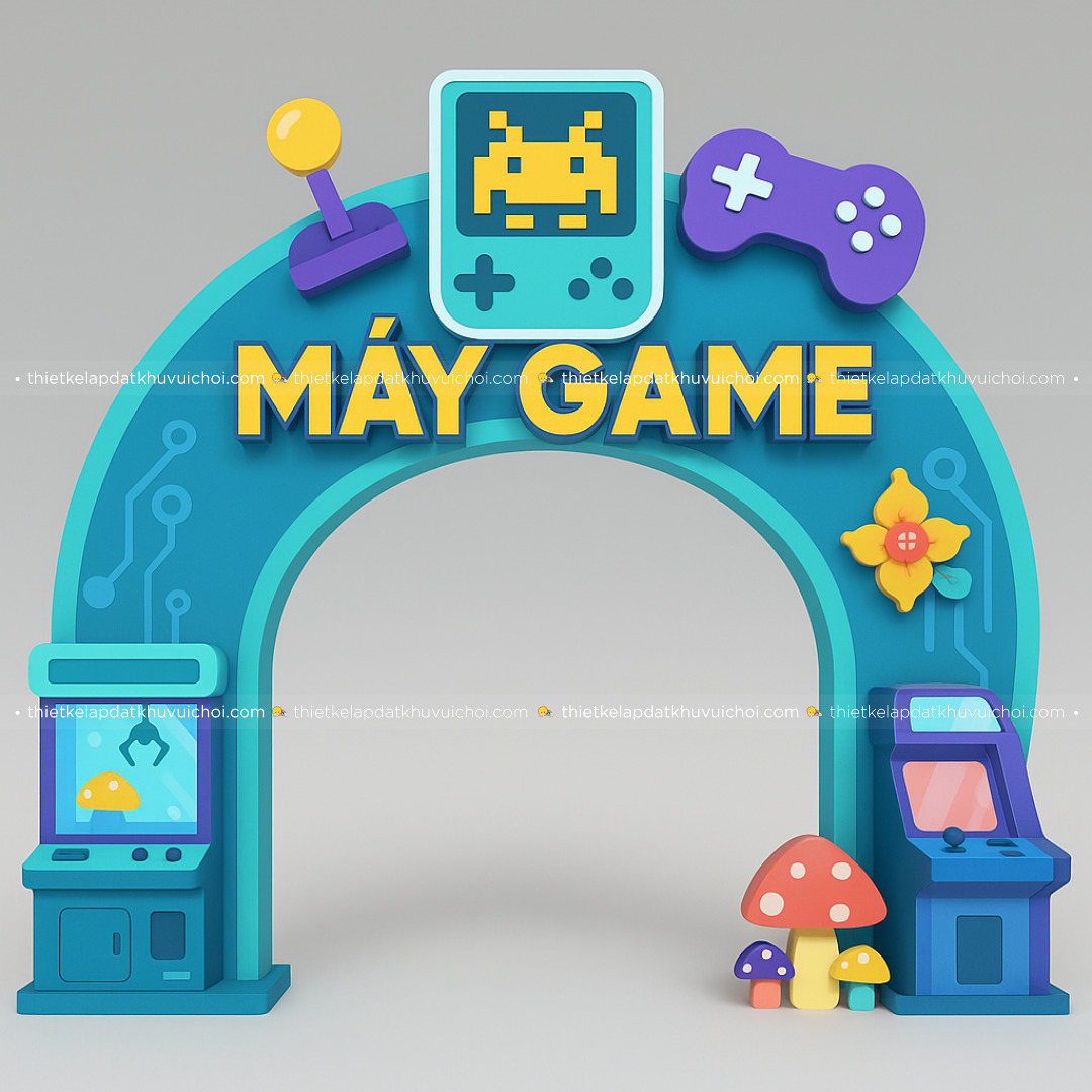 Thiết kế cổng khu máy game