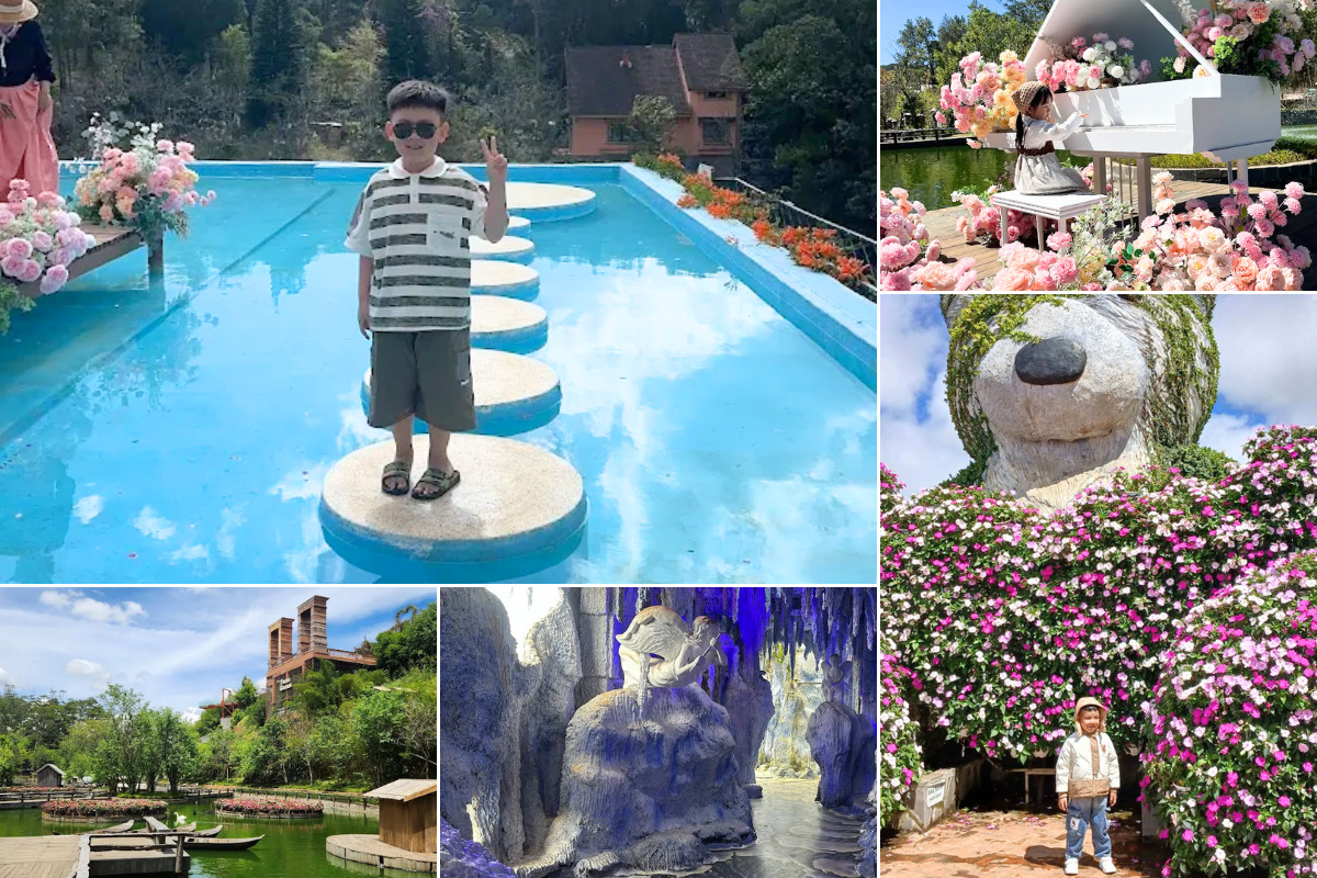 Các góc check-in nổi bật khác tại Fresh Garden