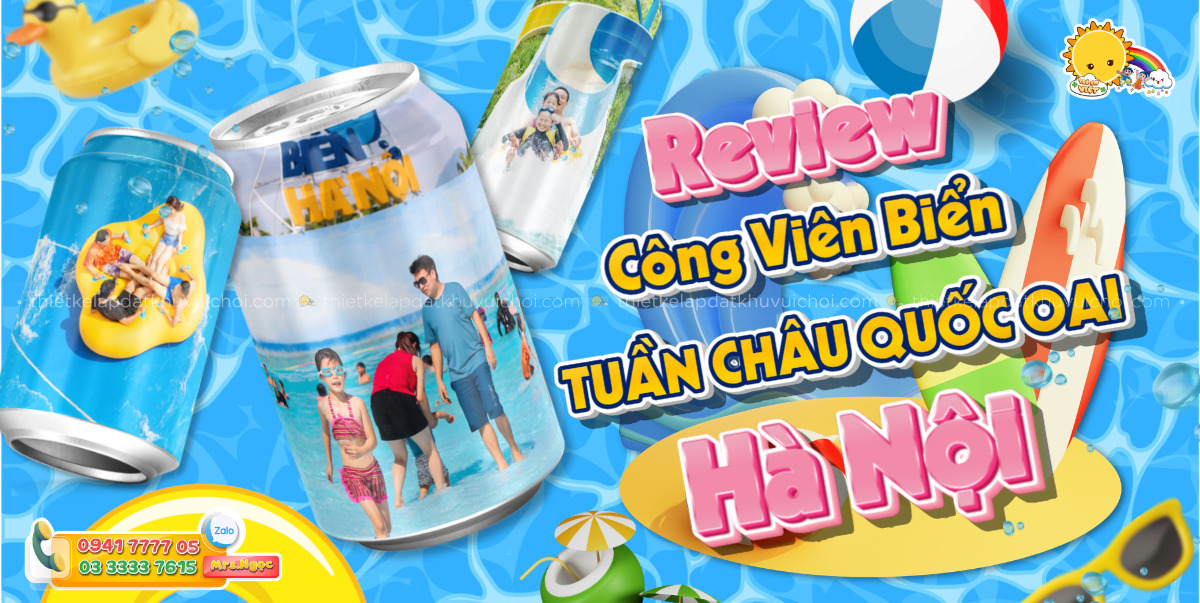 Công viên biển Tuần Châu Quốc Oai Hà Nội