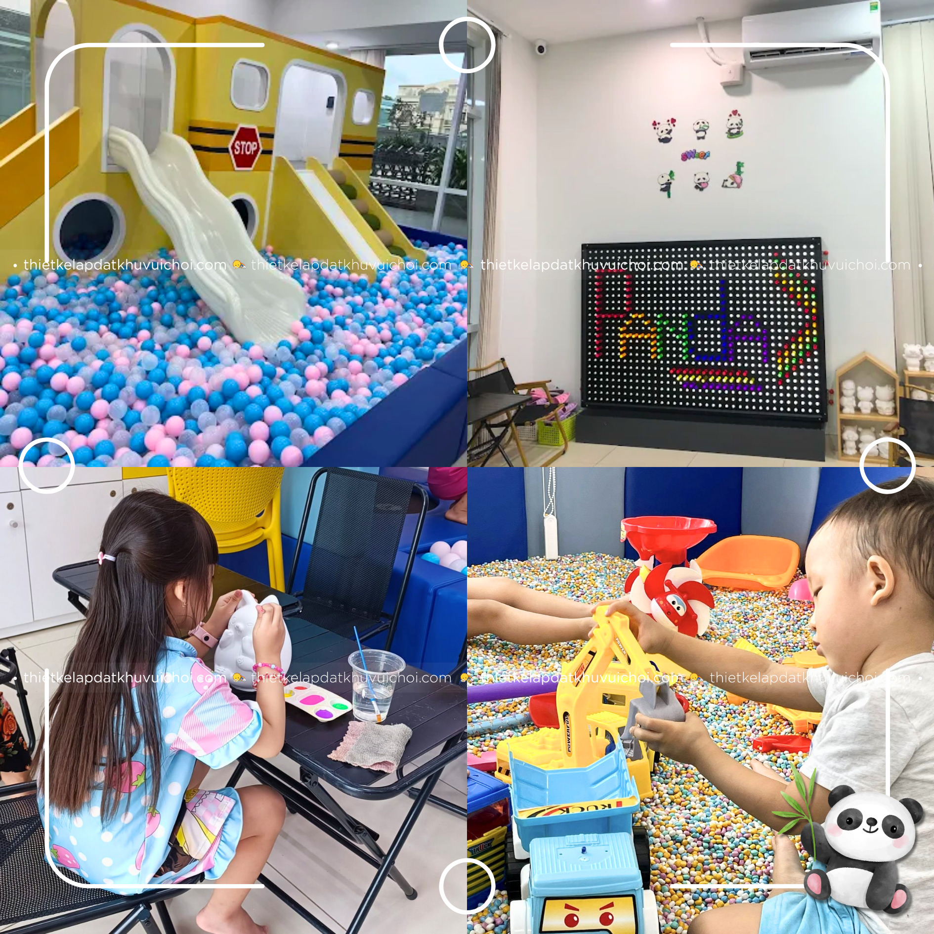 Khu Vui Chơi Panda Family & Kids Cafe - TP. HCM