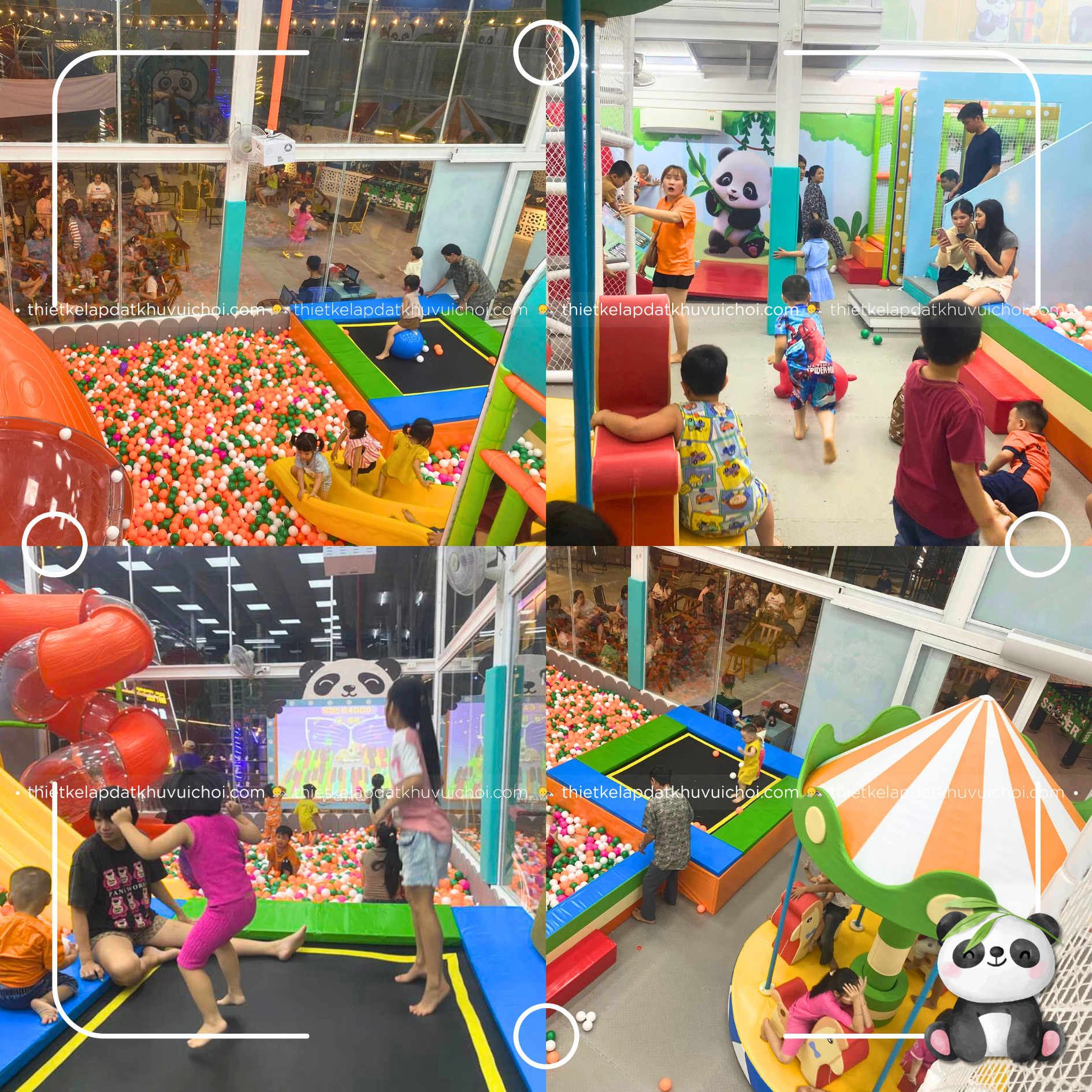 Khu Vui Chơi Panda Kids (Kids Cafe Katinate) - Phú Yên