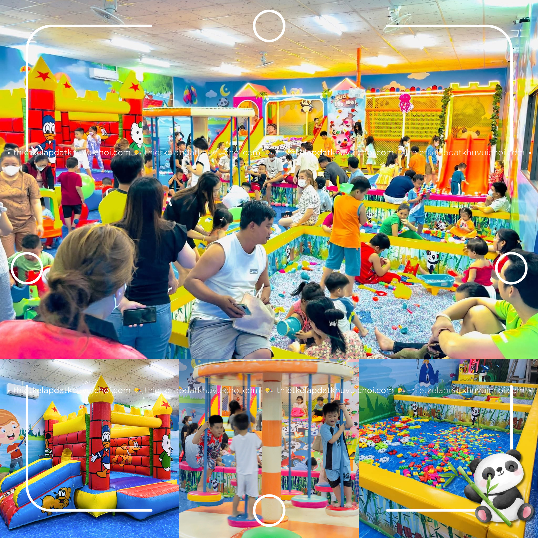 Khu Vui Chơi Panda Kids - Tiền Giang