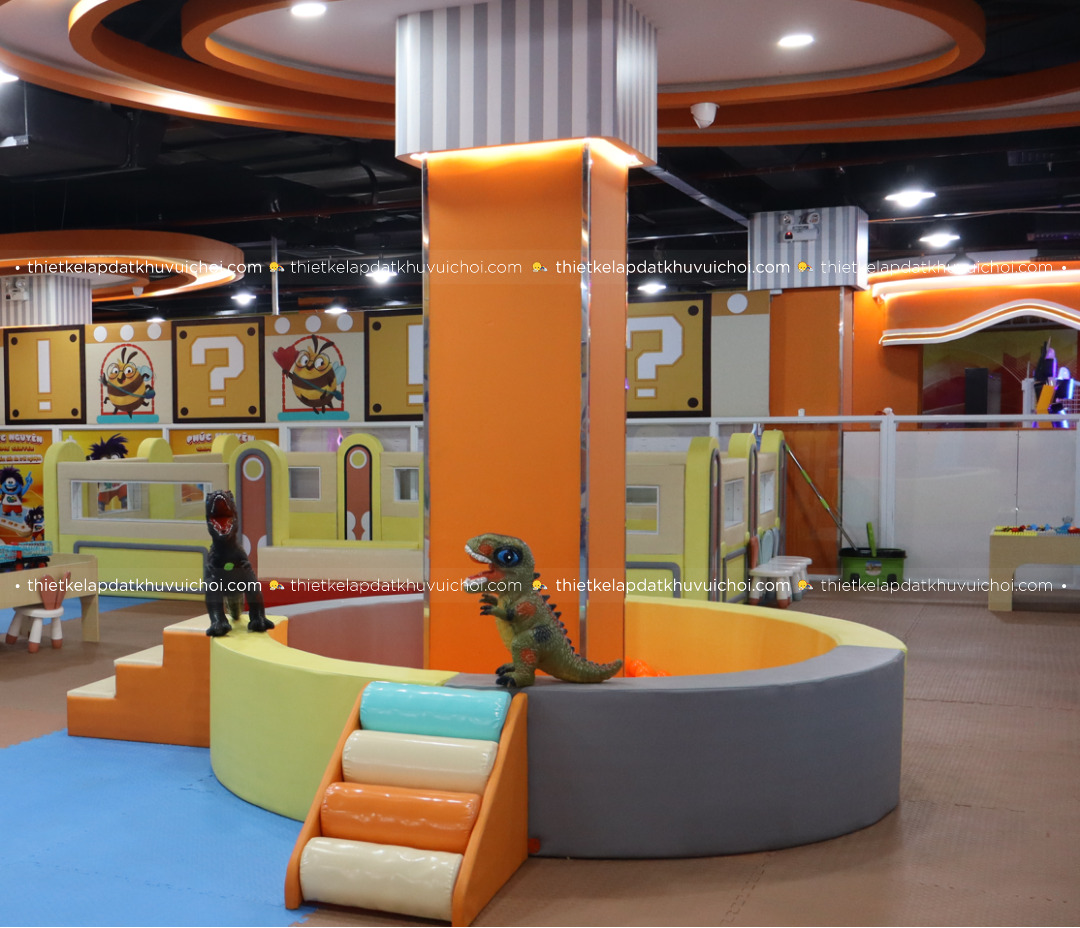 Lưu ý khi thiết kế khu vui chơi trẻ em an toàn 