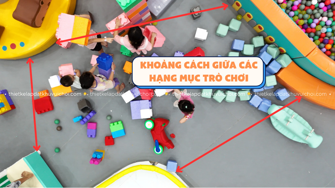 Khoảng cách giữa các hạng mục trò chơi