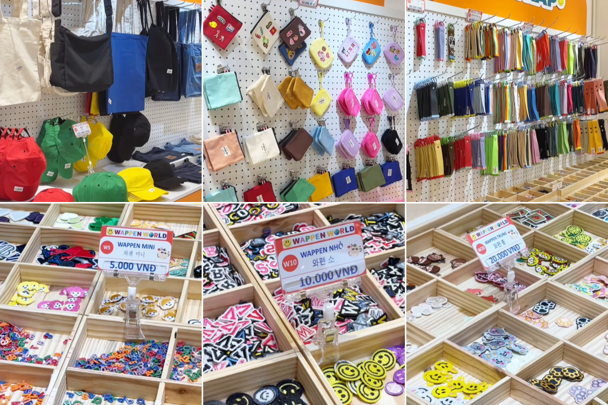 Phụ kiện Đa Dạng, sticker Phong Phú