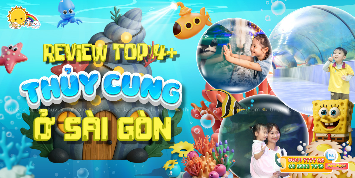 thủy cung ở sài gòn cho bé