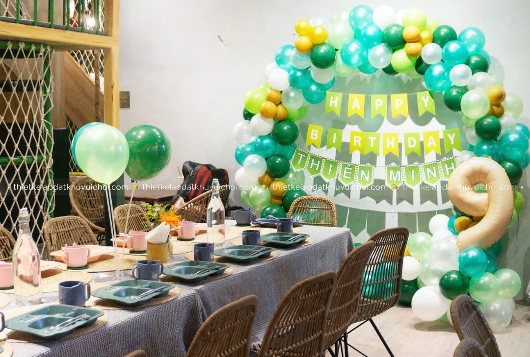 Tổ chức sinh nhật cho bé tại khu vui chơi Jungle