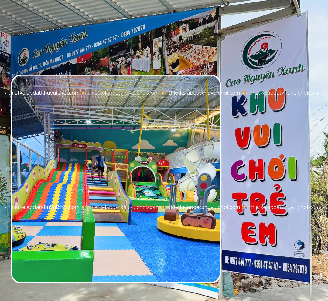 Thiết kế khu vui chơi cho trẻ em trong homestay