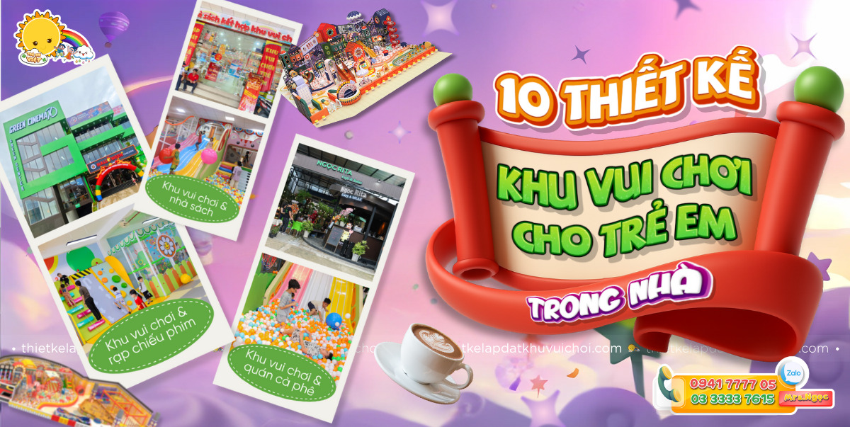 Thiết kế khu vui chơi cho trẻ em