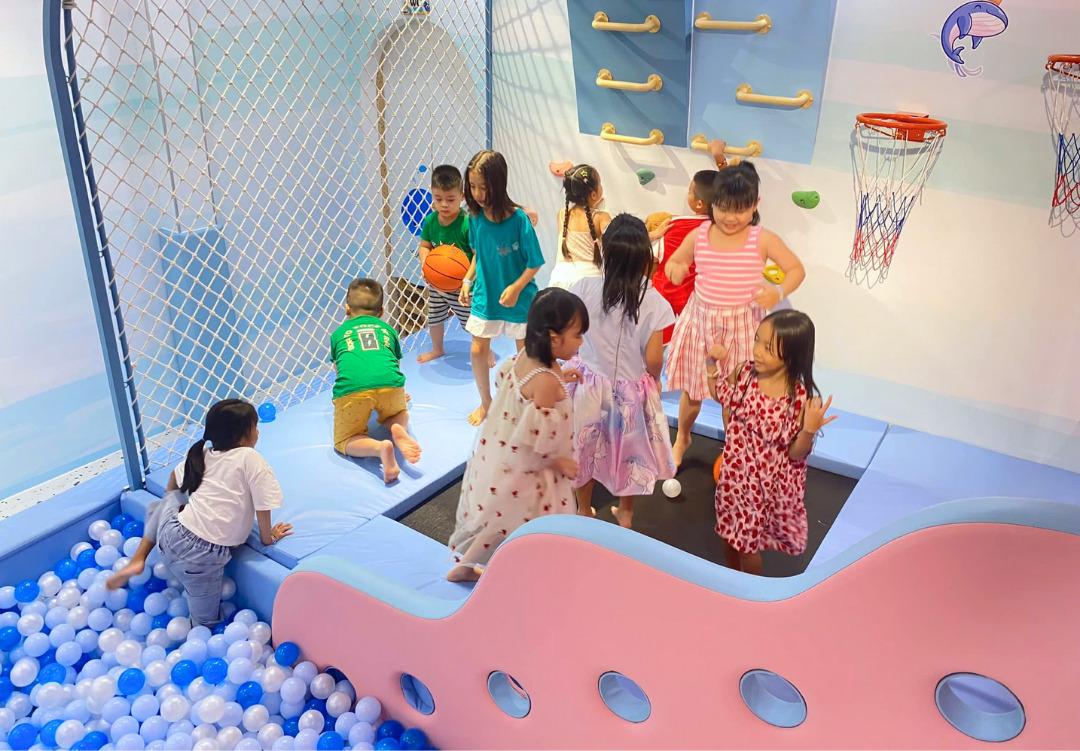 Khu vui chơi trẻ em Tigold Kids Coffee Gò Vấp