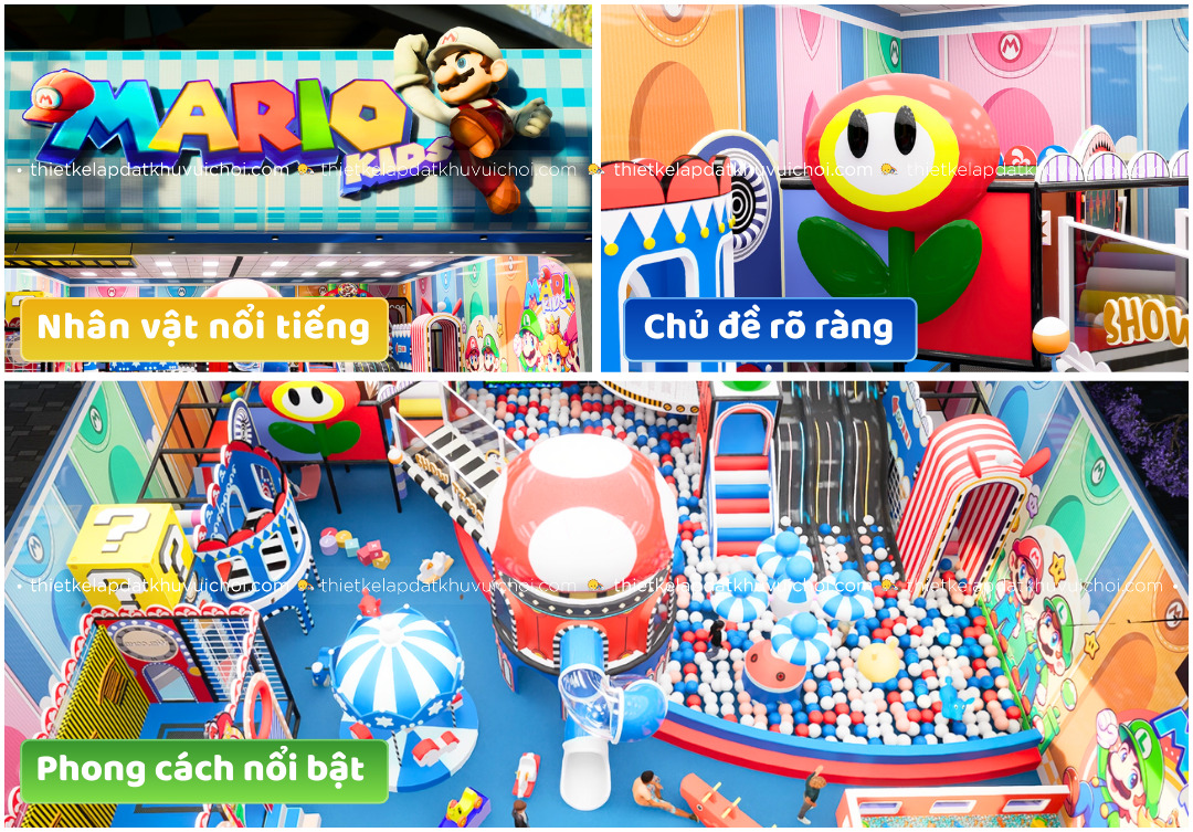 3 Lý do nên chọn bản vẽ khu vui chơi Mario