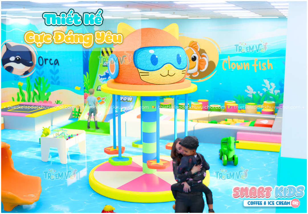 Thiết kế khu vui chơi trẻ em Quy Nhơn cực đáng yêu
