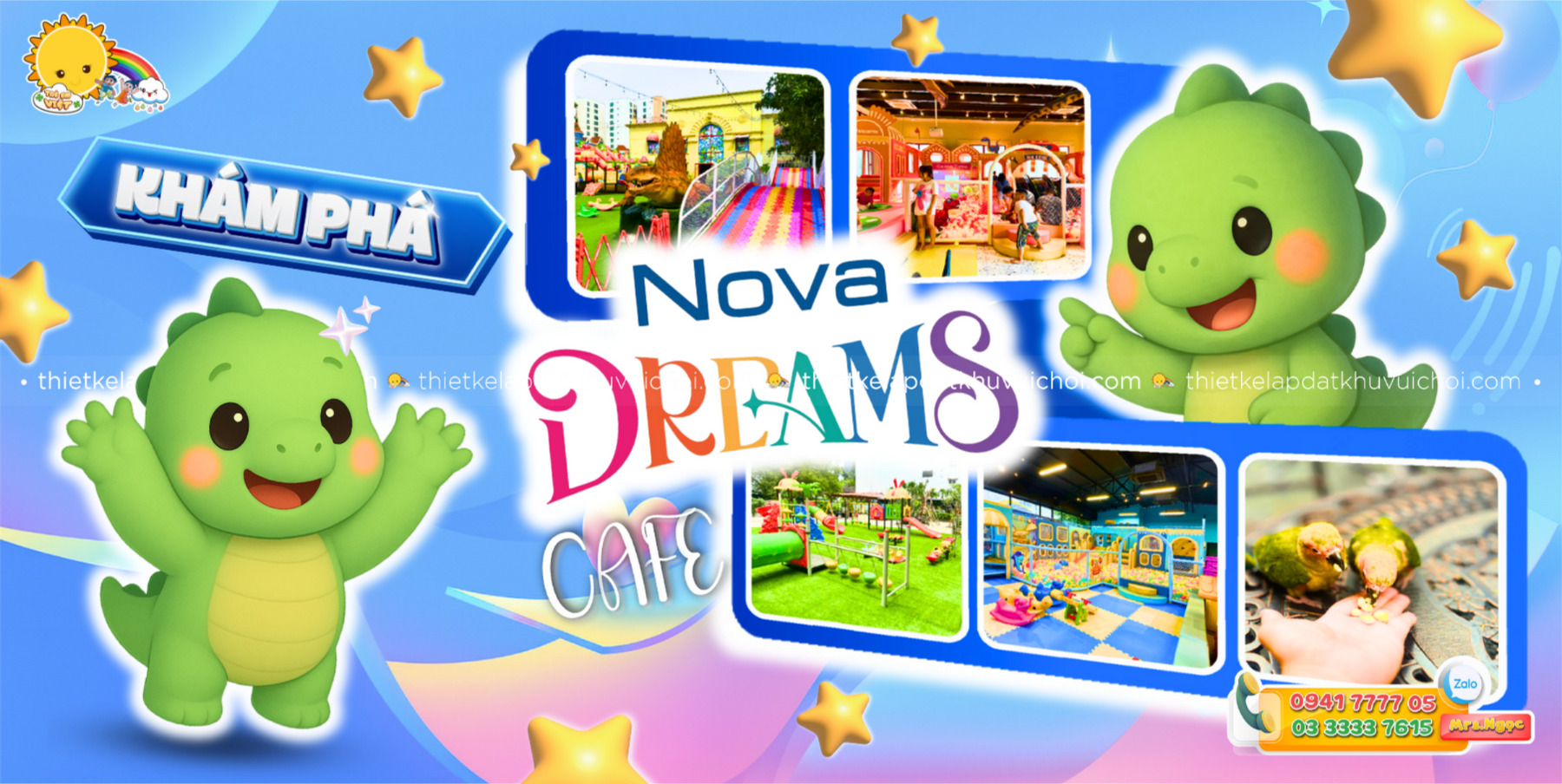 Banner Khám phá NovaDreams Cafe