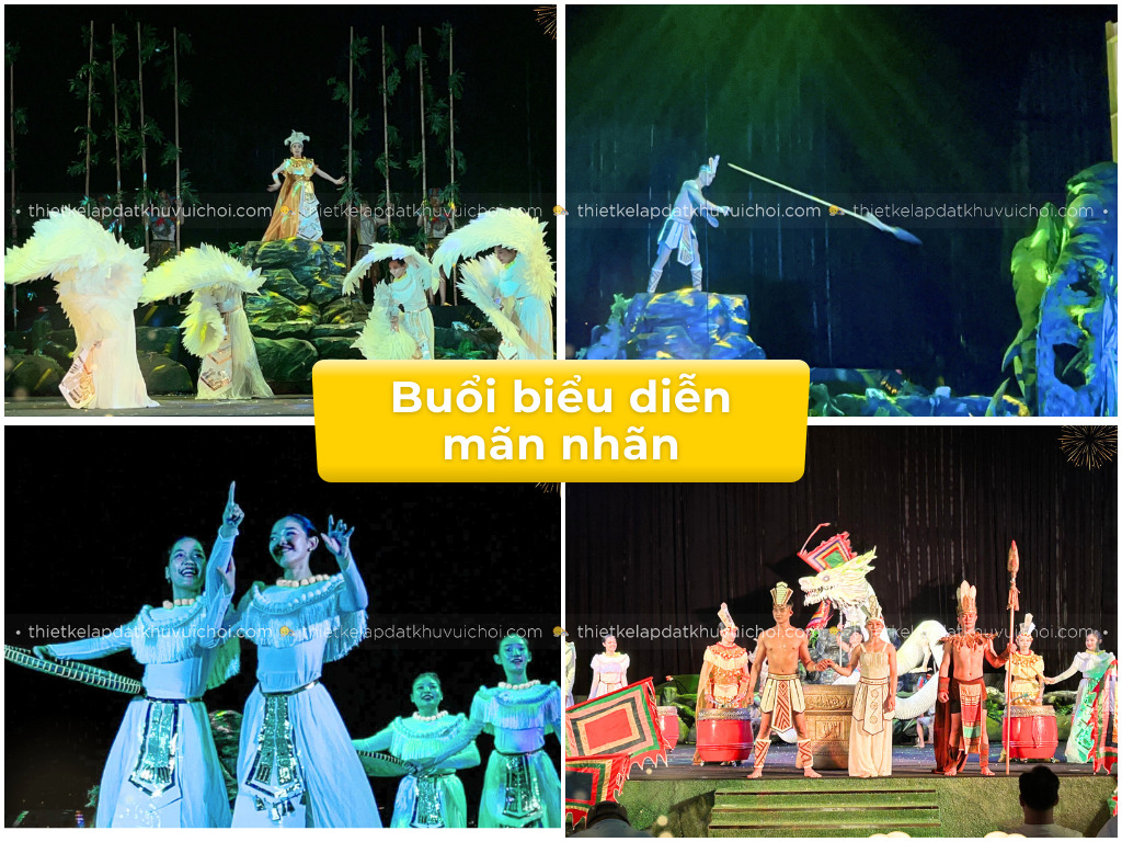 Buổi biểu diễn mãn nhãn cho giới trẻ