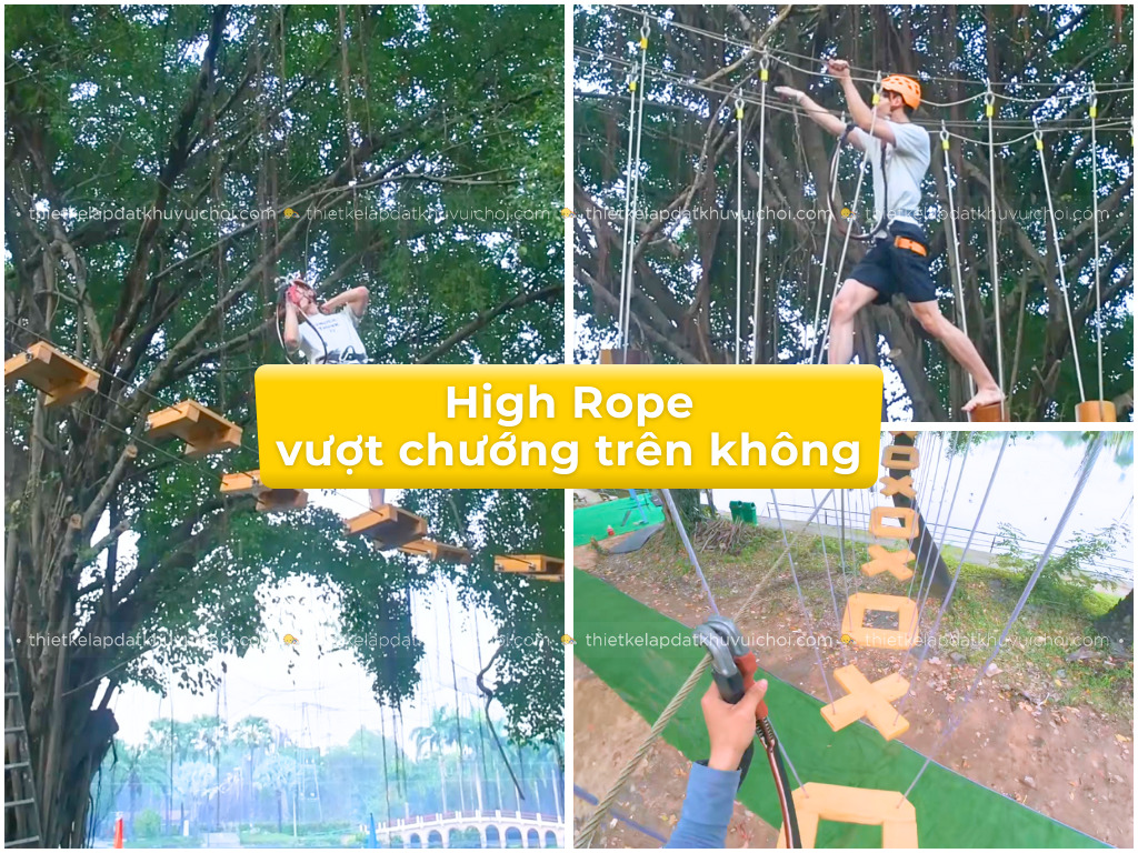 Trò chơi cảm giác mạnh trên không mới mẻ dành cho giới trẻ