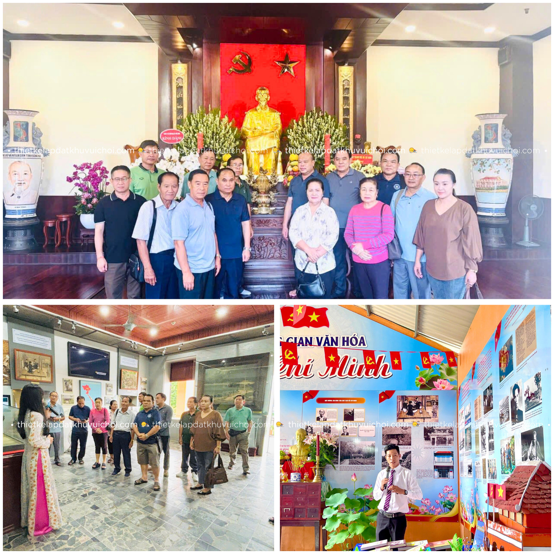 Du khách có thể đến đây để tưởng niệm những công lao to lớn của người Bác vĩ đại của dân tộc