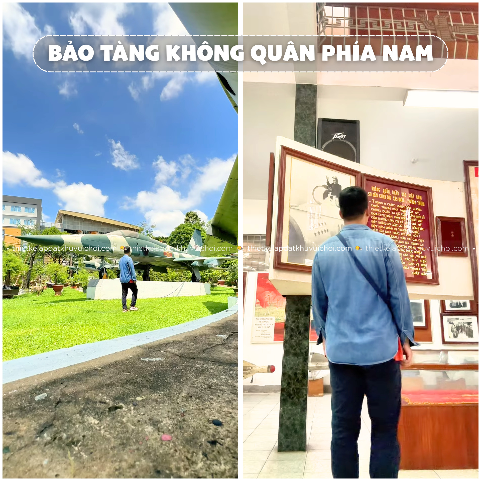 Bảo tàng Không quân phía Nam được đặt tại Tân Bình, TPHCM