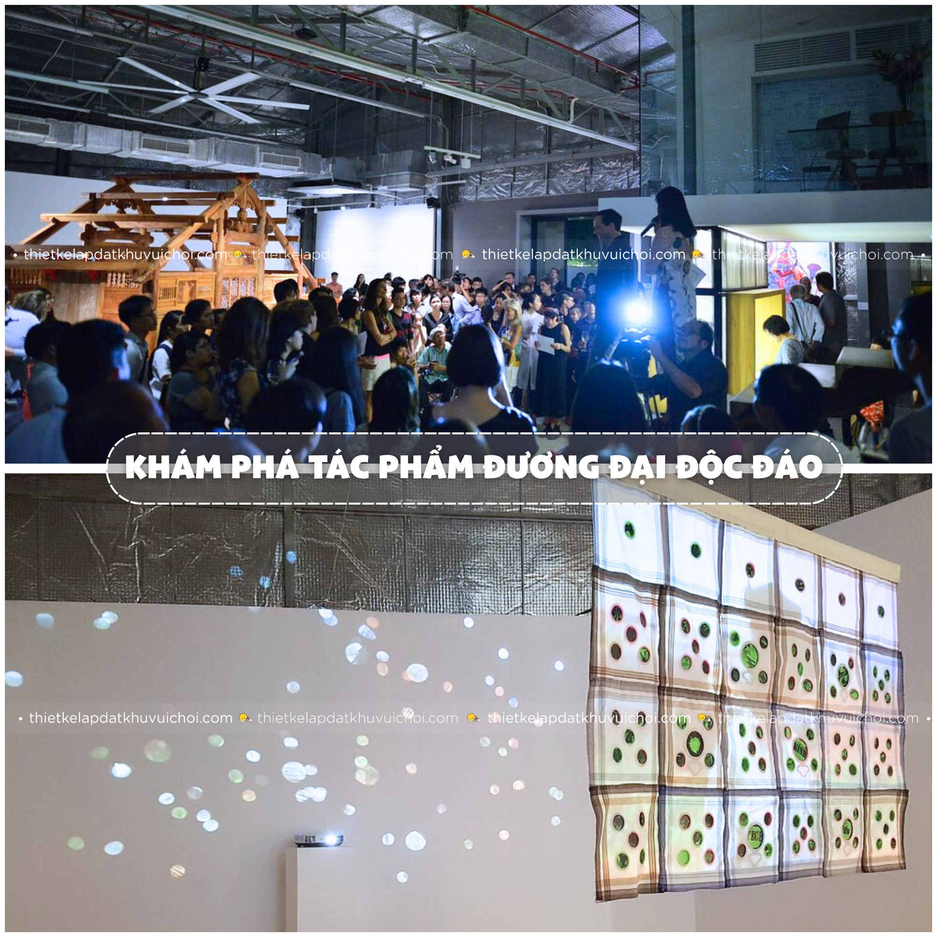 Khám phá các tác phẩm nghệ thuật độc đáo và Gặp gỡ cộng đồng các bạn trẻ đầy tài năng khi tham quan bảo tàng