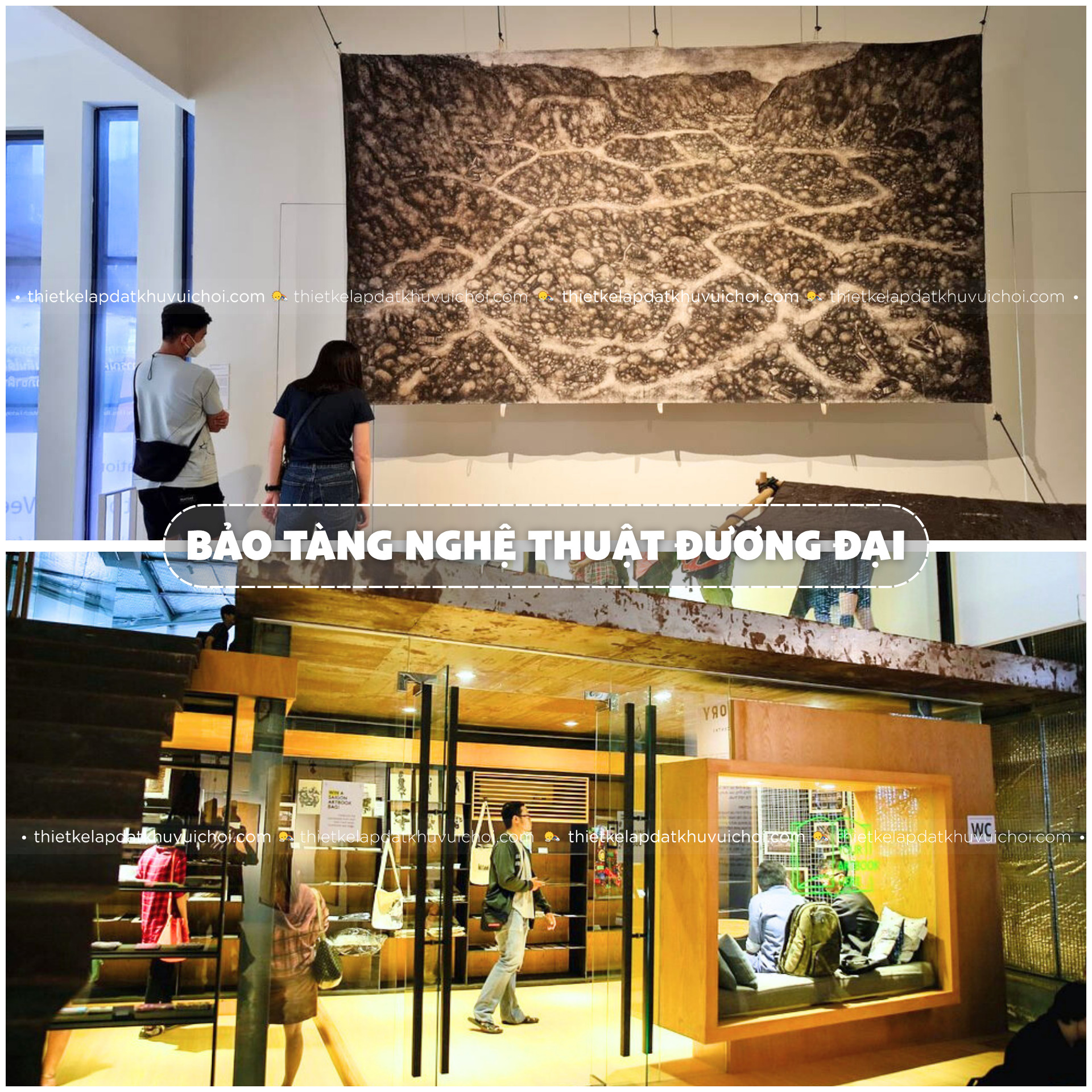 Bảo tàng Nghệ thuật Đương đại tọa lạc ngay tại Quận 2, TPHCM