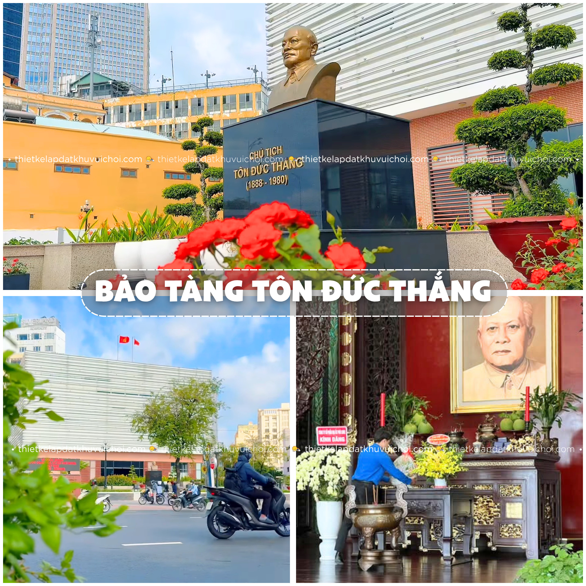 Bảo tàng Tôn Đức Thắng tọa lạc tại Quận 1, TPHCM