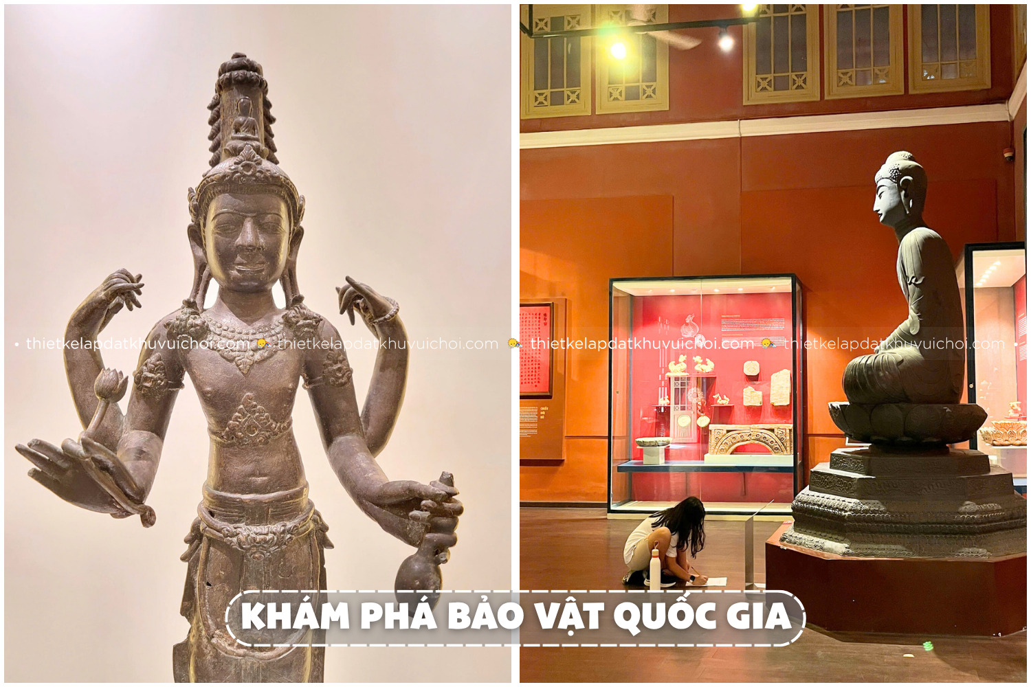 Quan sát tận mắt những bảo vật quốc gia ngay tại bảo tàng ở TPHCM