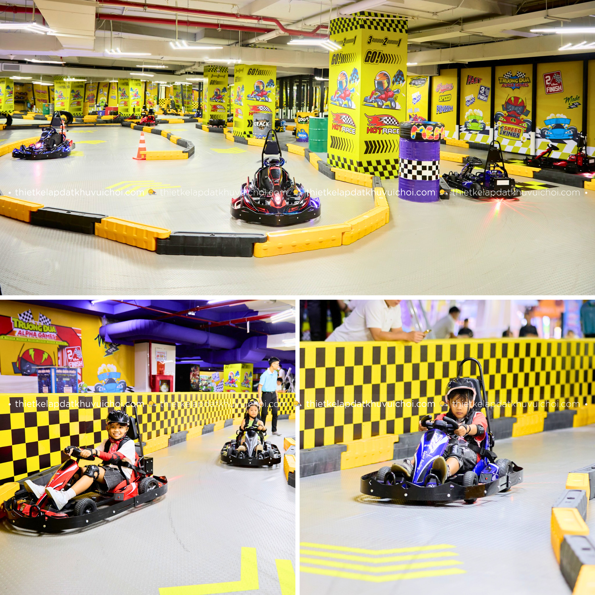 Trường đua xe go kart Sài Gòn Alpha Games