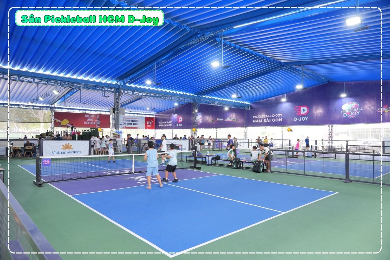 Sân pickleball đẳng cấp tại Quận 7