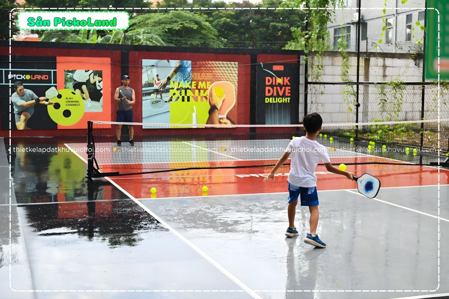 Sân PickoLand nổi tiếng năng động tại Thảo Điền
