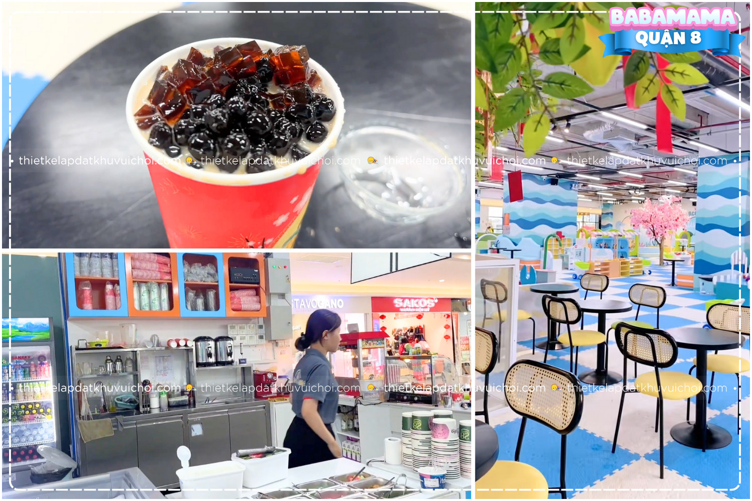 Khám phá khu vui chơi trẻ em Babamama Quận 8