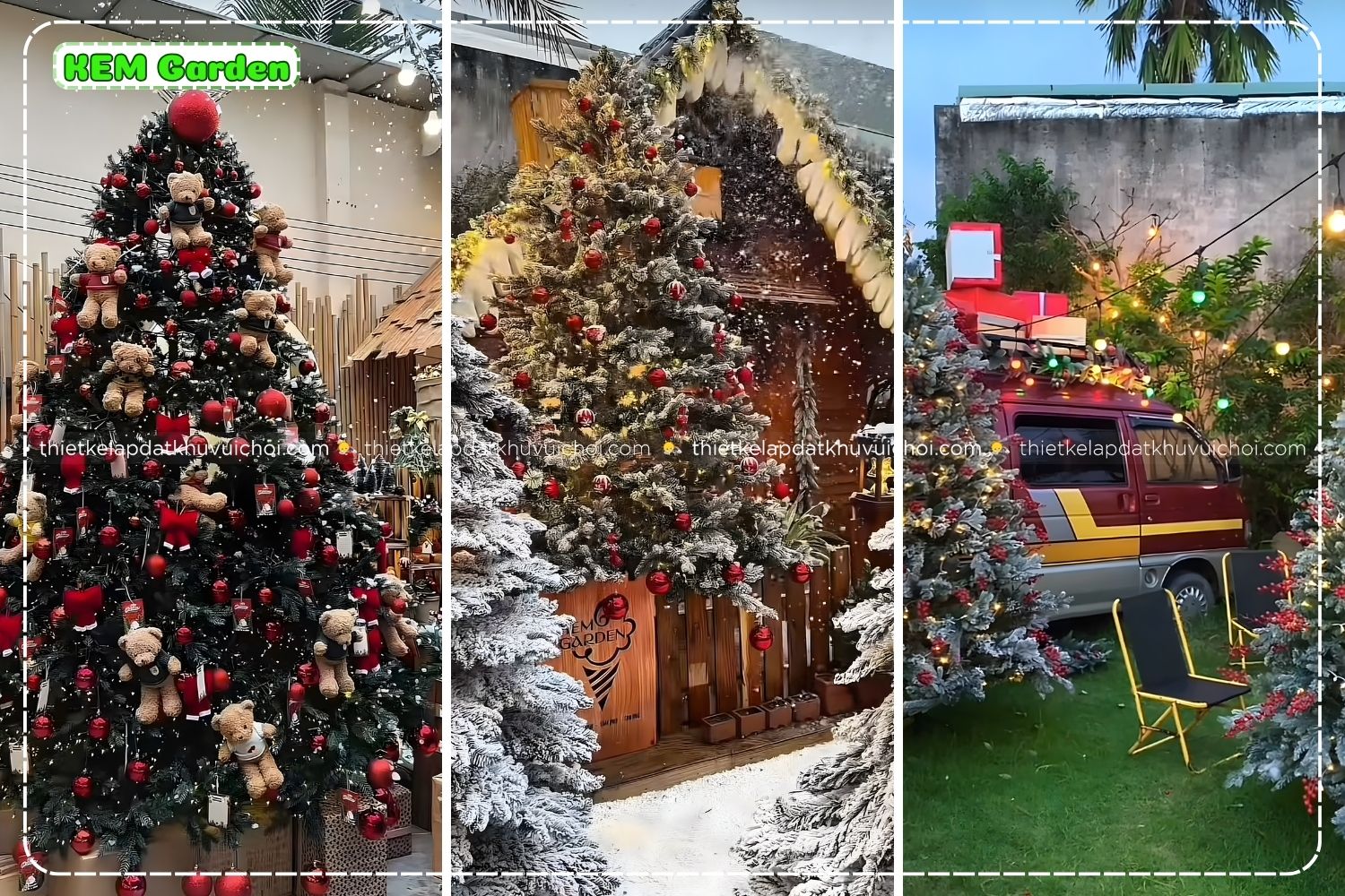 KEM Garden mang đến Giáng Sinh đậm vibe Châu Âu 