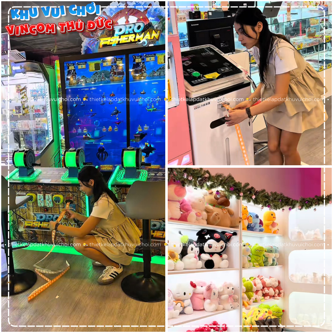 Tích điểm đổi quà tại khu vui chơi Vincom Thủ Đức Sunday Game