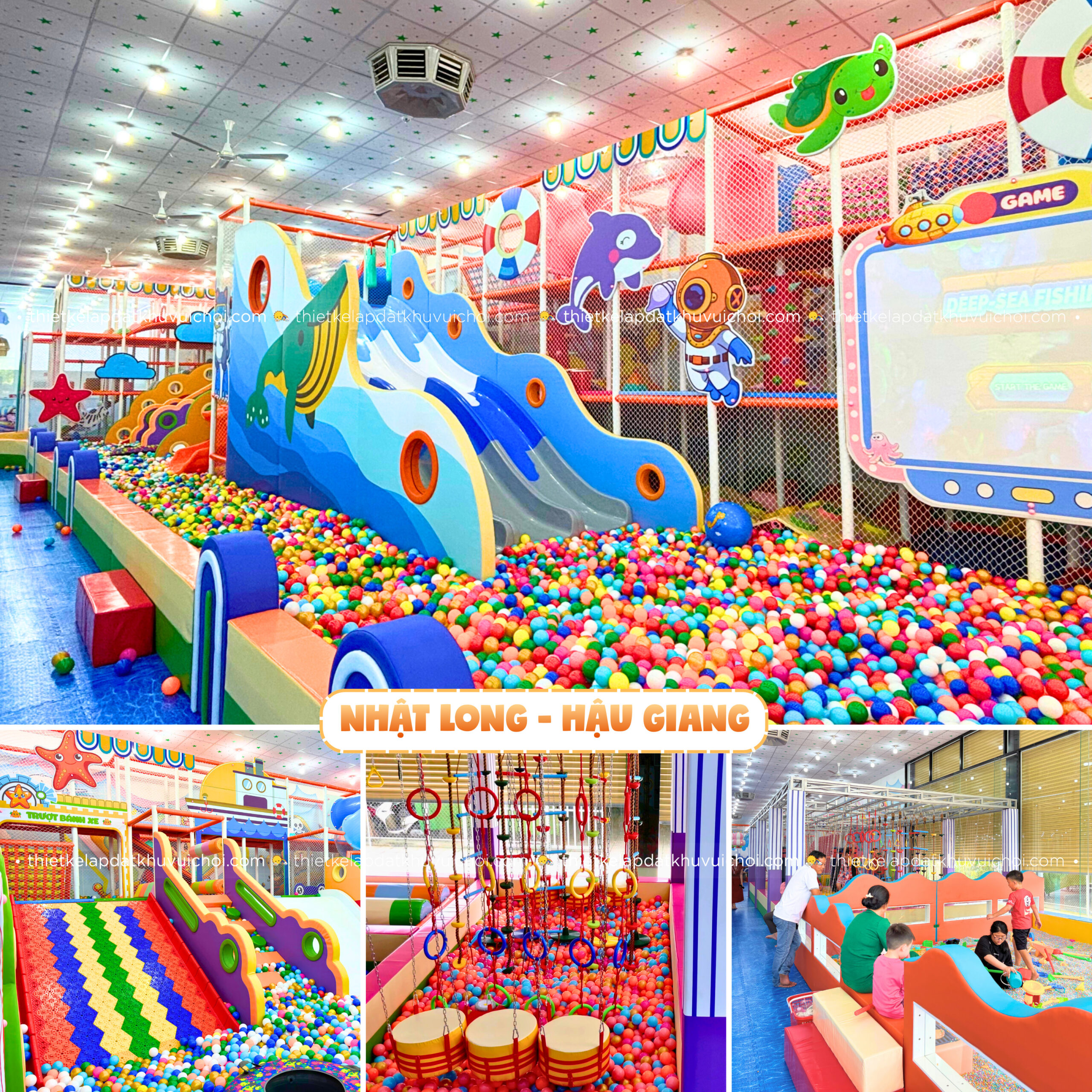 Khu vui chơi Nhật Long tại Hậu Giang