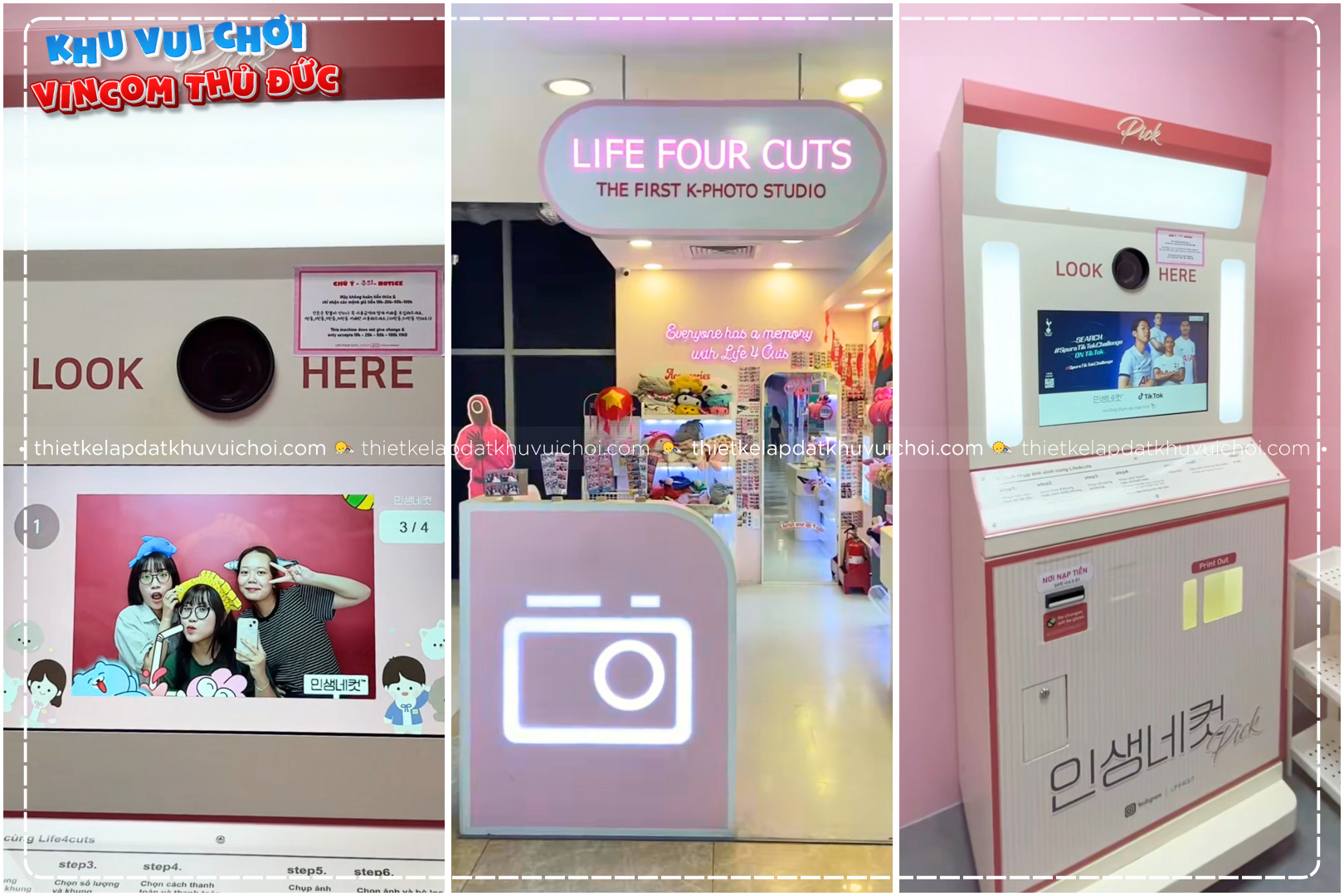 Chụp hình phong cách Hàn Quốc tại Photobooth