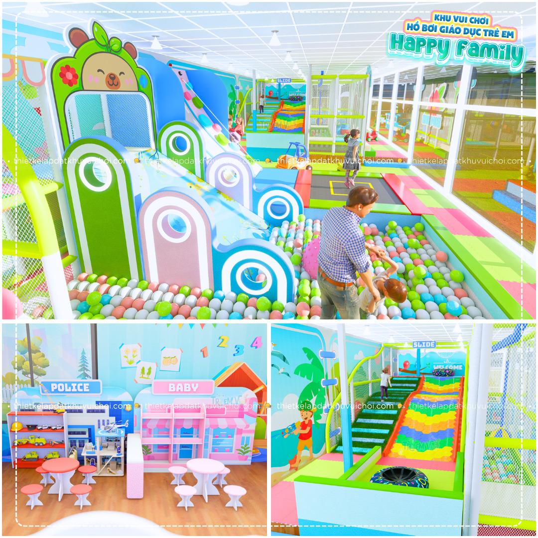 Khu vui chơi trẻ em Bình Dương Happy Family