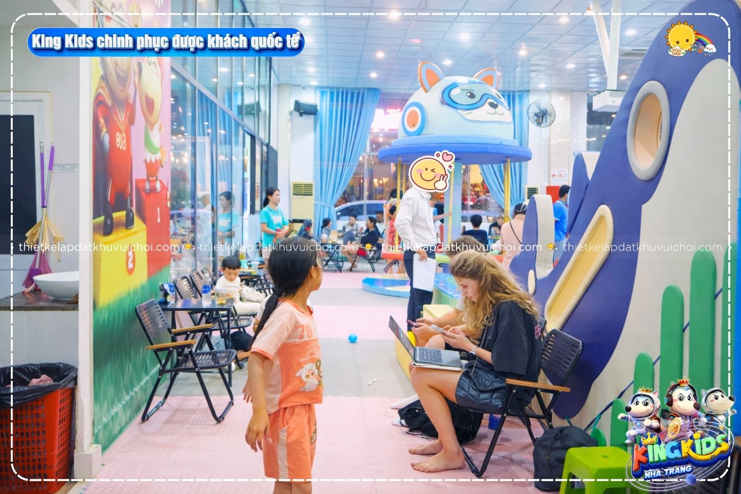 King Kids Nha Trang đã chinh phục được khách hàng quốc tế