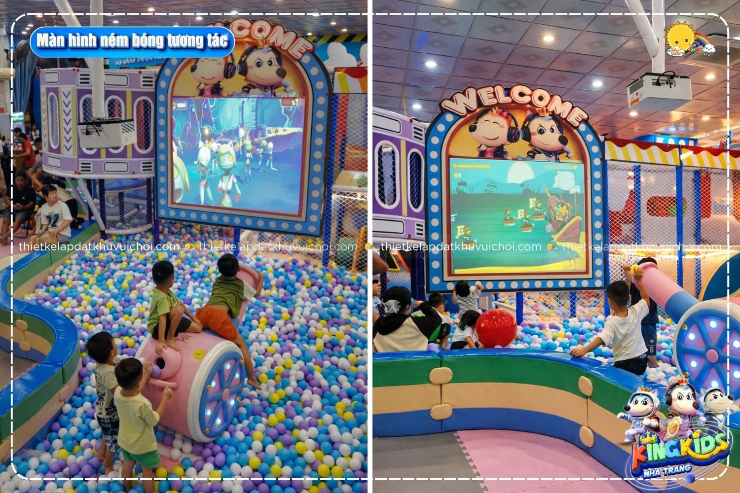 Tải nghiệm công nghệ 3D đỉnh cao với màn hình ném bóng tương tác thông minh