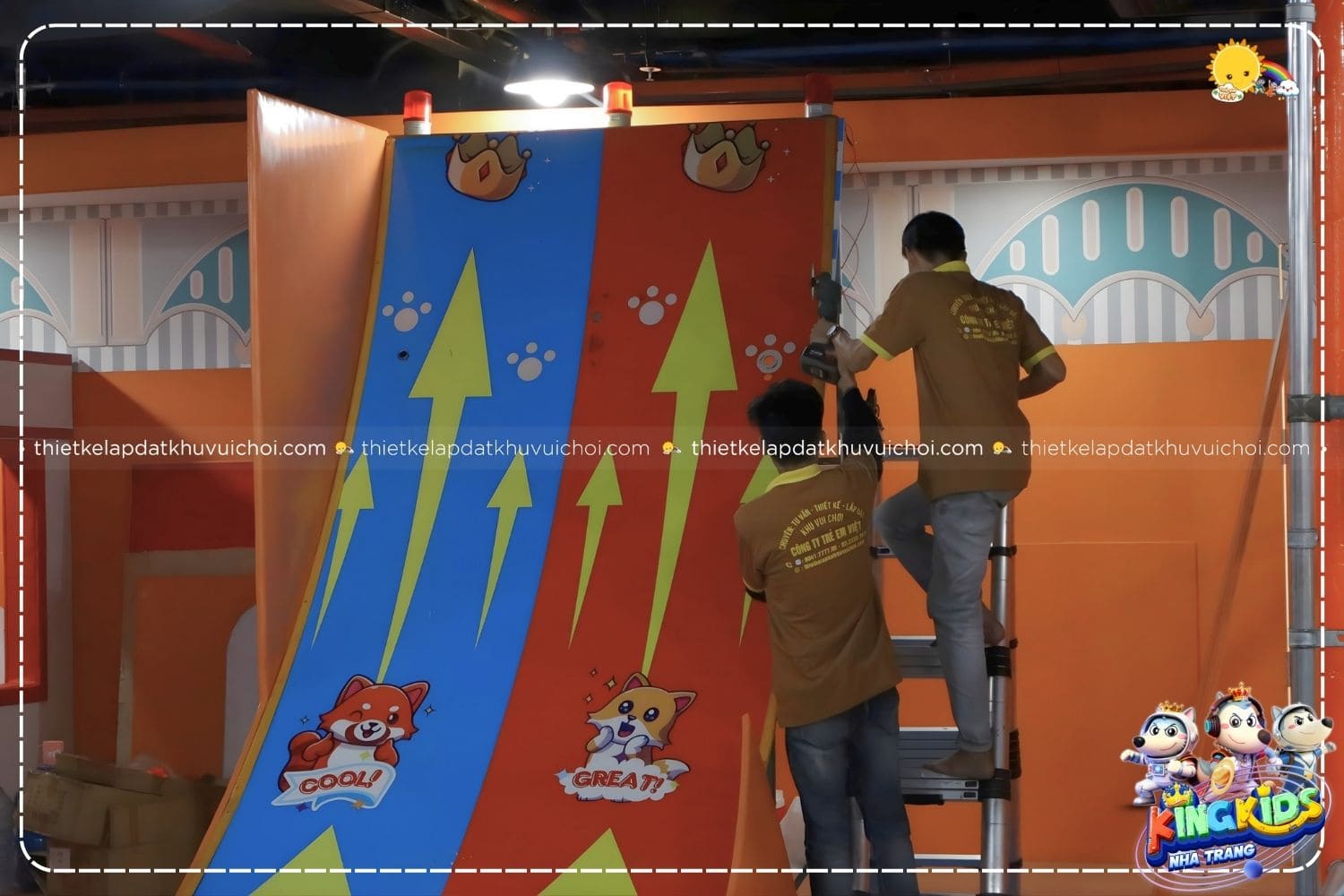 Trẻ Em Việt - Đơn vị thiết kế và lắp đặt khu vui chơi trẻ em từ A - Z